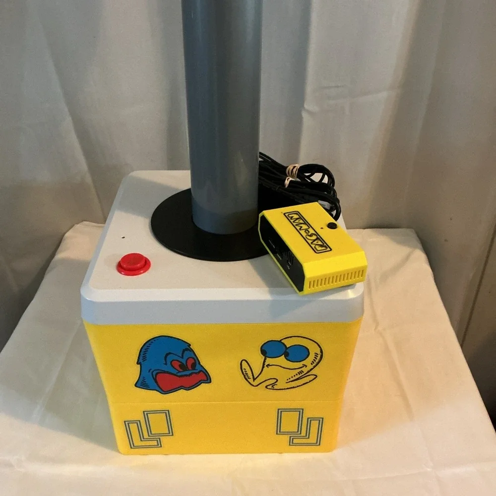 Arcade1Up Pac-Man Giant Joystick w/10 Game HDMI Console Tested - Picture 6 of 15